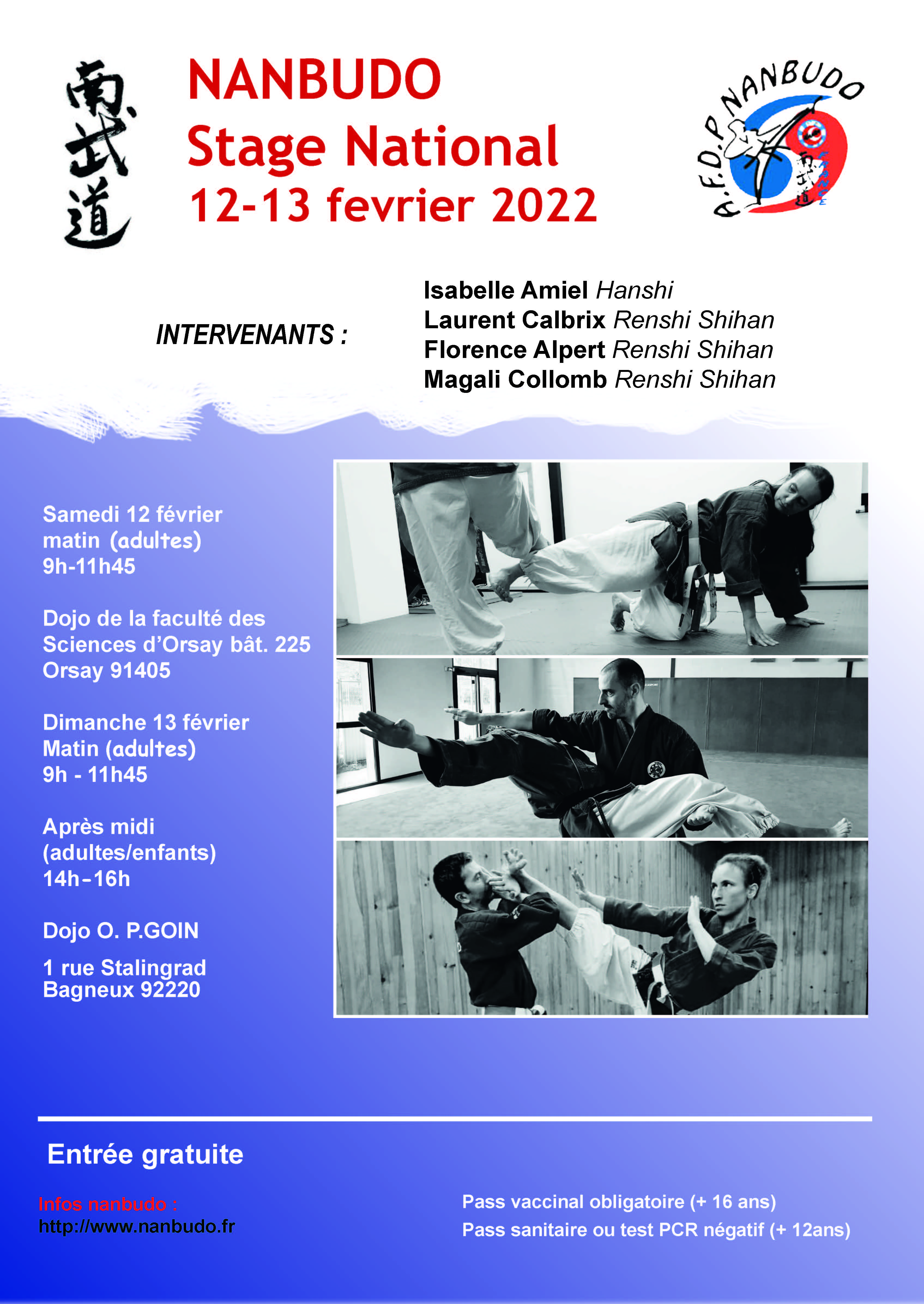 Stage National de l'AFDP Nanbudo